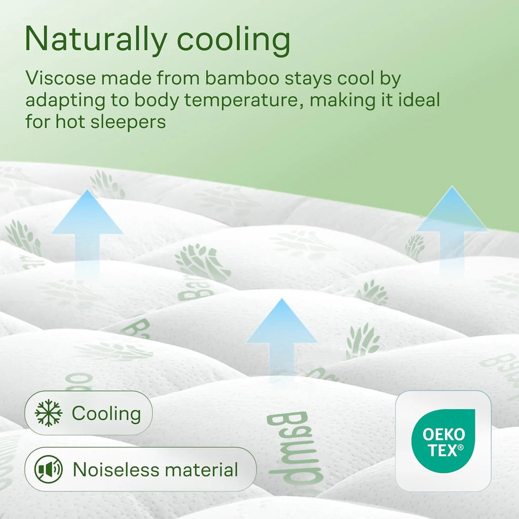 OrthoBed™ Bamboo Mattress Topper